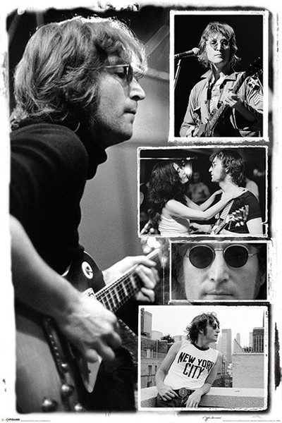 Pyramid International Maxi Poster - John Lennon - Collage Bob Gruen