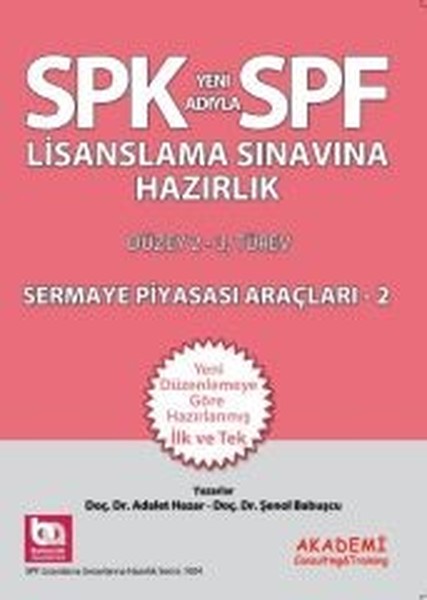 SPF Lisanslama Sınavlarına Hazırlık Düzey 2-3 Sermaye Piyasası Araçları - 2