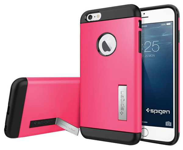 Spigen iPhone 6 Plus/6s Plus Kılıf Spigen Slim Armor - Azalea Pink
