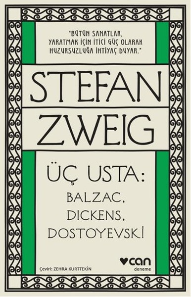 Üç Usta-Balzac Dickens Dostoyevski