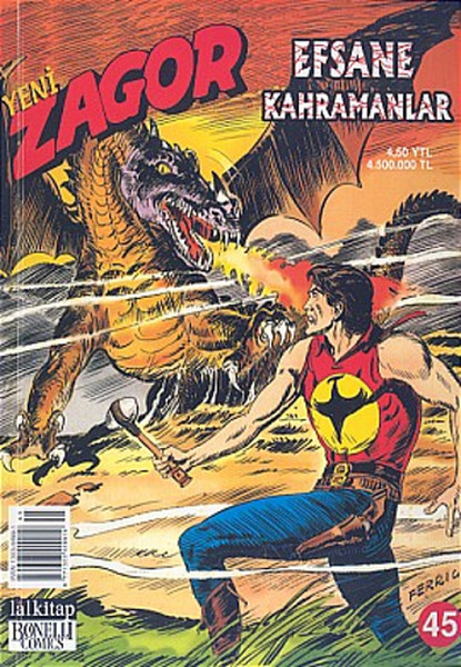 Yeni Zagor Say - 45  Efsane Kahramanlar