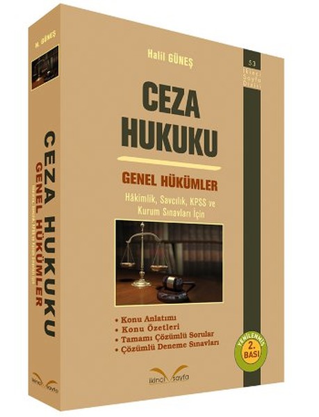 Ceza Hukuku - Genel Hükümler