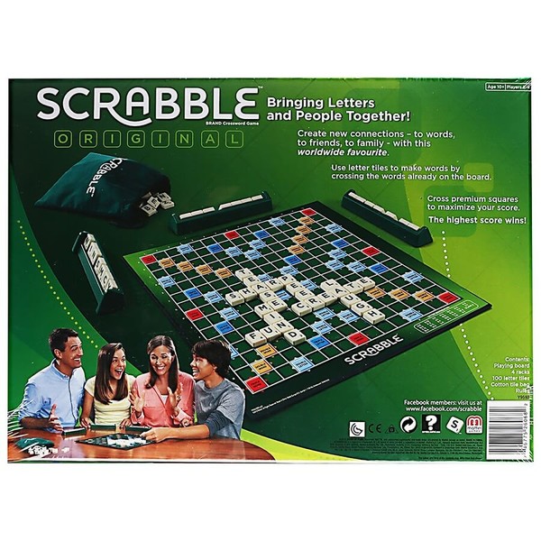 Scrabble Orjinal Ingilizce Ddi Y9592 D R Kultur Sanat Ve Eglence Dunyasi