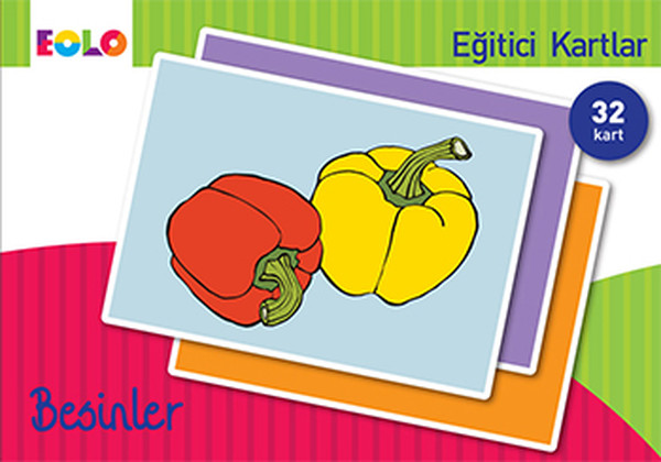 Eğitici Kartlar - Besinler