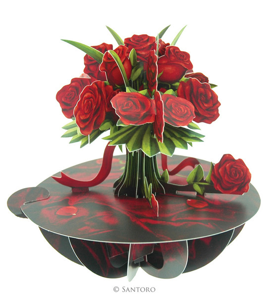 Santoro Gc - Pirouettes - Bouquet Of Roses Ps017