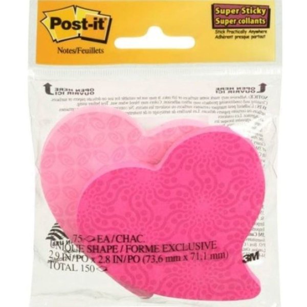 Post-It Super Sticky Not Kalp 75 Yaprak x 2 Renk 7350-HRT