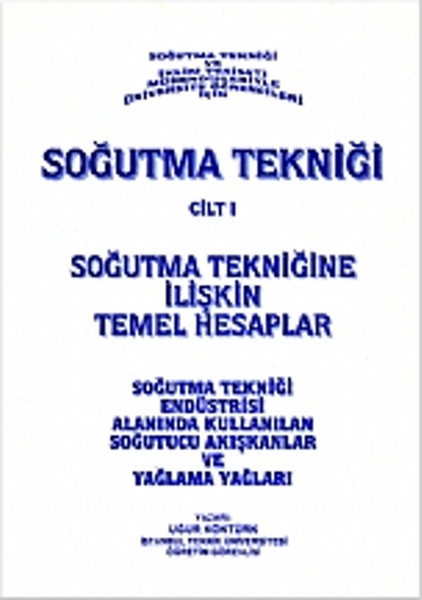 Soğutma Tekniği Cilt 1