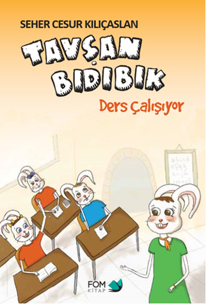 Tavşan Bıdıbık Ders Çalışıyor