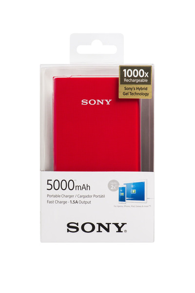 Sony 5000 mAh Taşınabilir Şarj Cihazı CP-V5AR