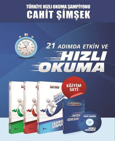 Hızlı Okuma 2 Adımda Etkin ve Hızlı Okuma Eğitim Seti