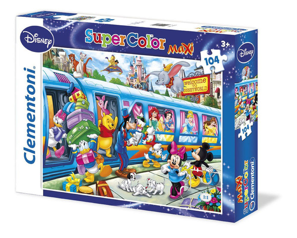 Clementoni Puzzle 104 Maxi Disney Family 23650