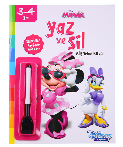 Disney 3-4 Yaş Yaz ve Sil Minnie