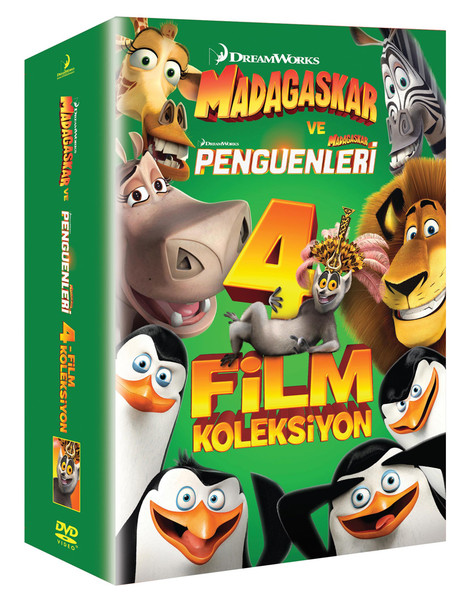 Madagascar 4 Film Koleksiyonu