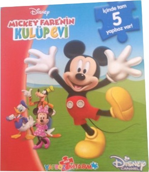 Disney Mickey Fare'nin Kulüpevi Mini Yapboz Kitabım