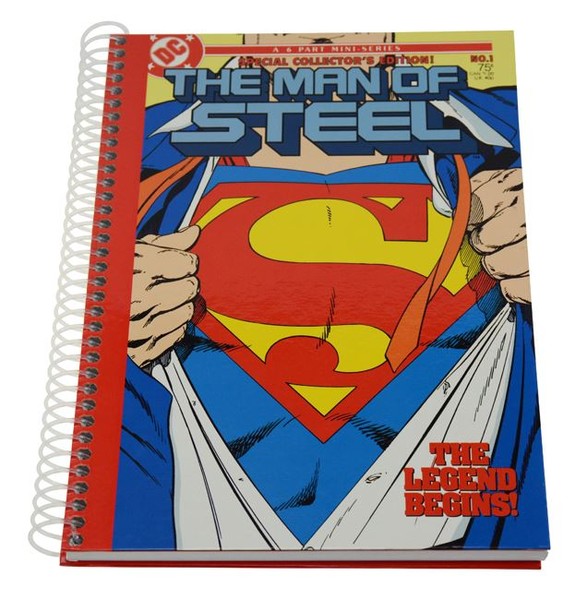 Superman Sert Kapakli Defter A4 150 Yp. Kareli SM1000