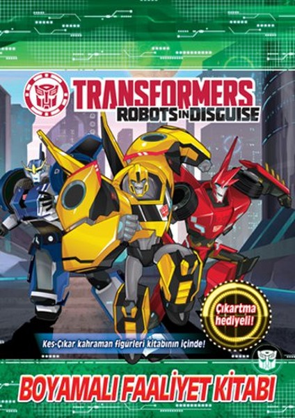 Transformers Boyamalı Faaliyet Kitabı