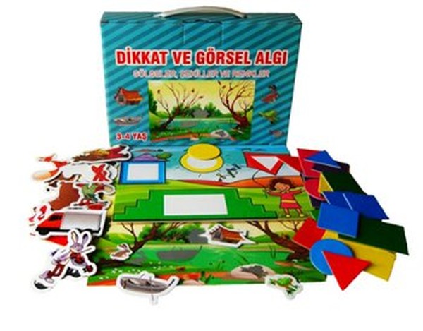 Dikkat ve Görsel Algı - Gölgeler Renkler ve Şekiller