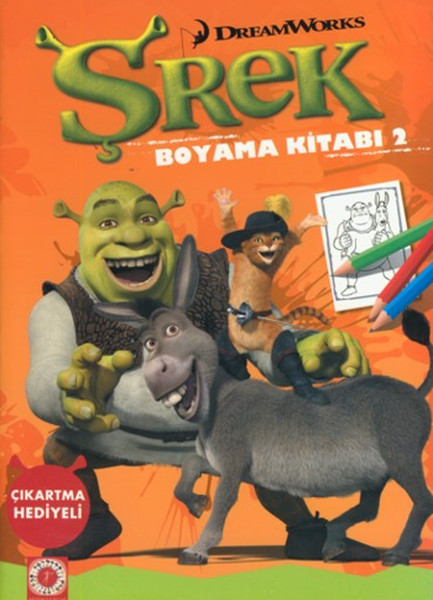 Şrek Boyama Kitabı 2