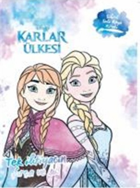 Disney Karlar Ülkesi Sihirli Sulu Boya Kitabı