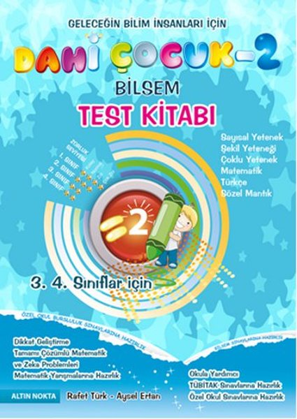 Dahi Çocuk -2 Bilsem Test Kitabı