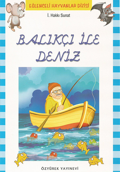 Eğlenceli Hayvanlar Balıkçı ile Deniz - 10 Kitap Takım