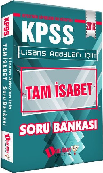 2018 KPSS Tam İsabet Lisans Soru Bankası