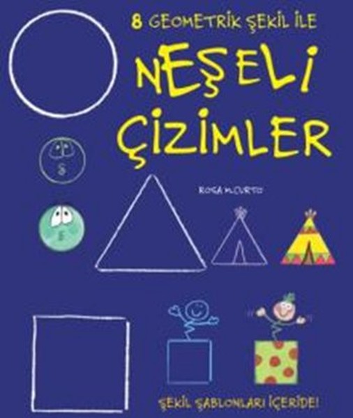 Neşeli Çizimler Geometrik Şekil ile