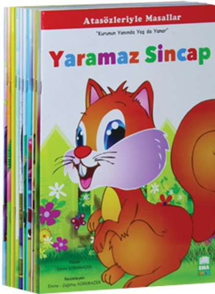 Atasözleriyle Masallar Seti Kitap Takım