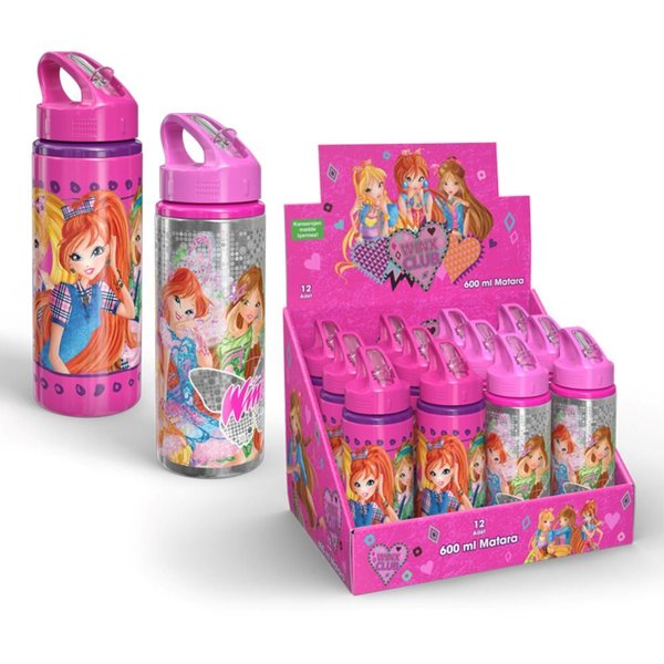 Winx Pipetli Alüminyum Matara 600 Ml