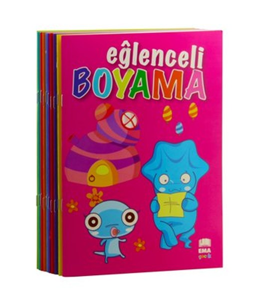 Eğlenceli Boyama Seti - 10 Kitap Takım