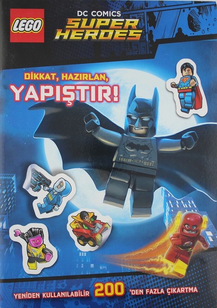 Lego DCS Comics Super Herdes-Dikkat, Hazırlan, Yapıştır!