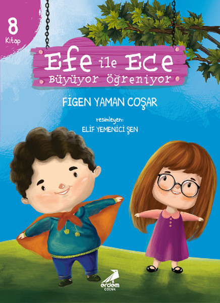 Efe ile Ece Büyüyor Öğreniyor-8 Kitap Takım