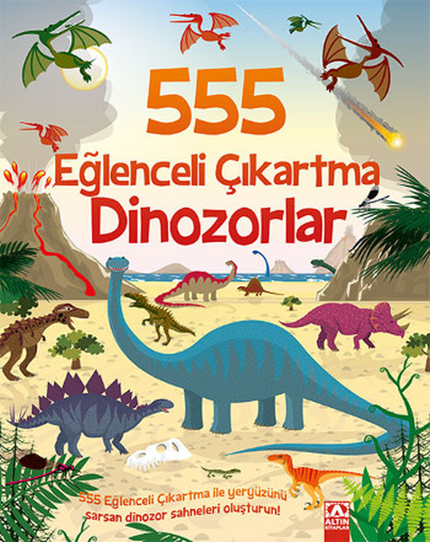 555 Eğlenceli Çıkartma Dinozorlar