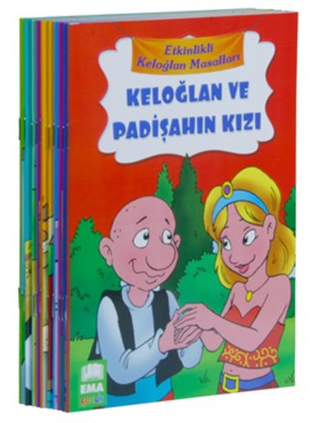 Etkinlikli Keloğlan Masalları Seti Kitap Takım Küçük Boy