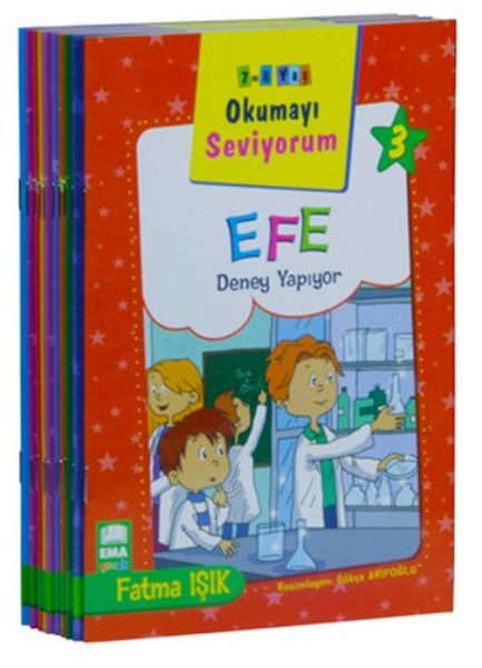 Okumayı Seviyorum Seti - 10 Kitap Takım Küçük Boy