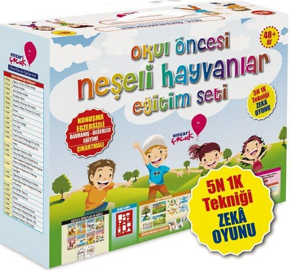 Neşeli Hayvanlar Eğitim Seti