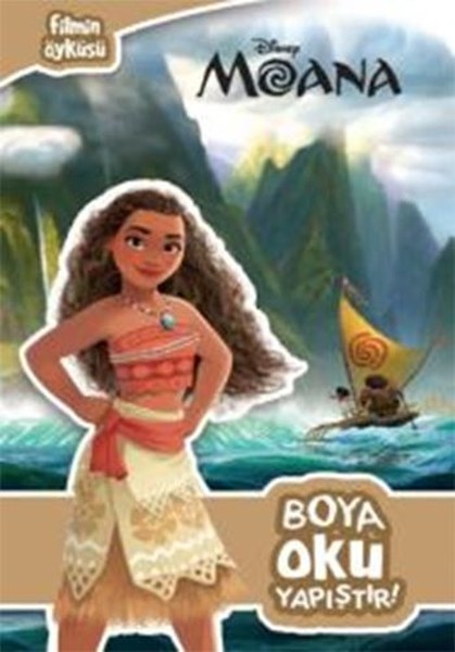 Disney Moana Boya Oku Yapıştır