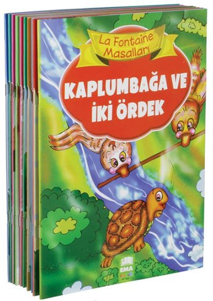 La Fontaine Masalları Büyük Boy 10 Kitap Takım