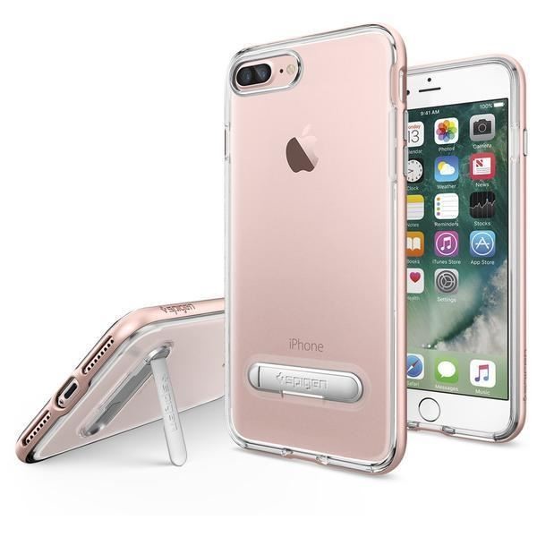 Spigen iPhone 7 Plus/8 Plus Kılıf Crystal Hybrid - Rose Gold