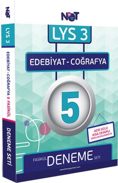 LYS 3 Edebiyat-Coğrafya 5 Deneme