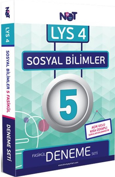 LYS 4 Sosyal Bilimler 5 Deneme