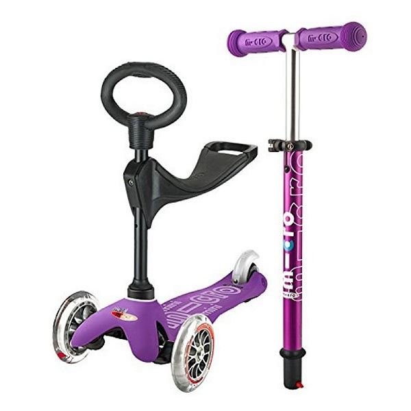 Micro Scooter Mini 3in1 Deluxe Purple D&R