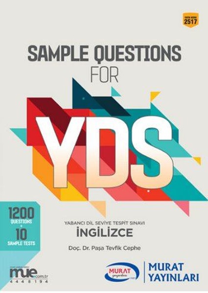 Sample Questions for YDS 2517