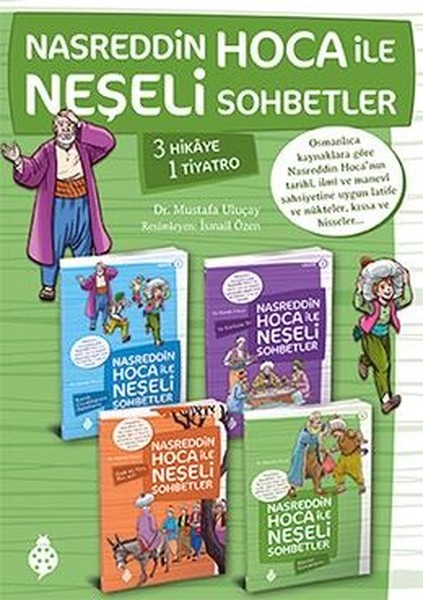 Nasreddin Hoca ile Neşeli Sohbetler Seti 4 Kitap Takım