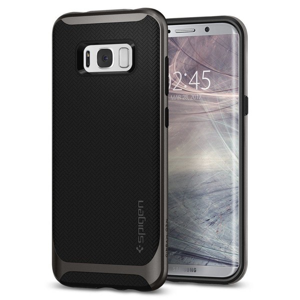 Spigen Galaxy S8 Plus Kılıf Neo Hybrid - Gunmetal