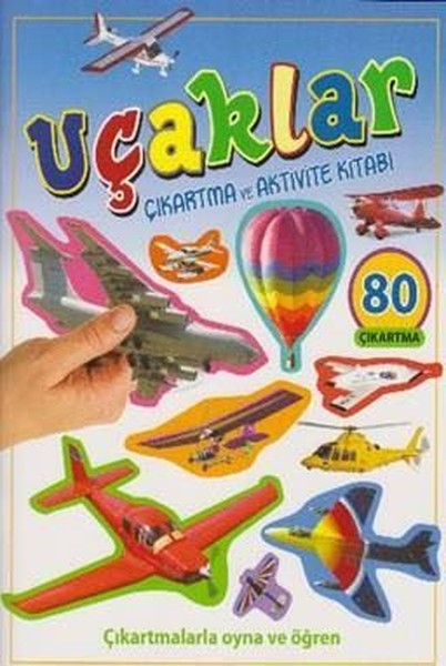 Uçaklar Çıkartma ve Aktivite Kitabı