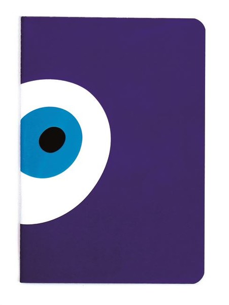 Evıl Eye Blue 14X21 Terzi Dikiş.Düz