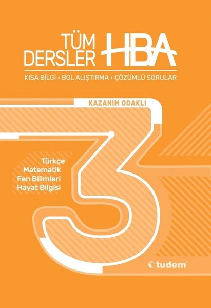 3.Sınıf Tüm Dersler HBA