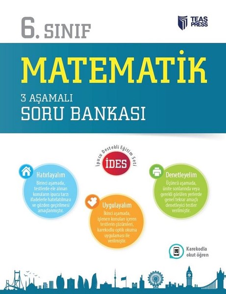 6.Sınıf Matematik 3 Aşamalı Soru Bankası