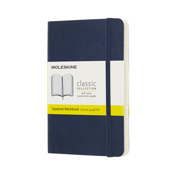 Moleskine Klasik XL Boy Yumuşak Kapak Çizgili Defter Lacivert